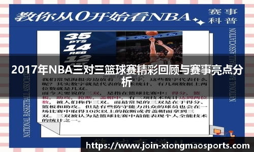 2017年NBA三对三篮球赛精彩回顾与赛事亮点分析